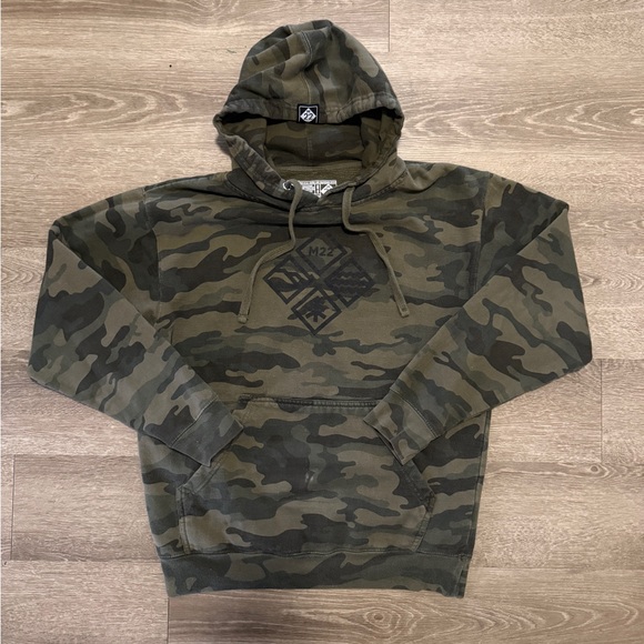 M22 Tops - M22 Camo Hoodie